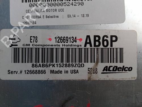 Engine control unit (ECU) OPEL CORSA E (X15)  | BP24547994M57
