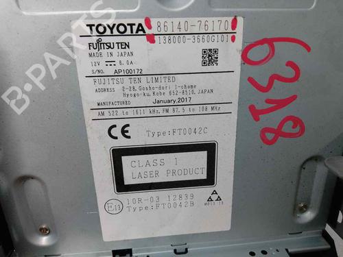 Radio LEXUS CT (ZWA10_) 200h (ZWA10_) | BP13874067E6 