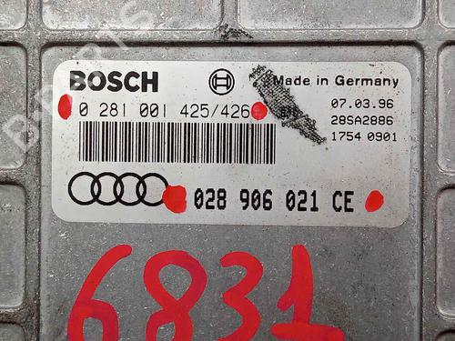 Engine control unit (ECU) AUDI A4 B5 (8D2) 1.9 TDI | BP16055972M57