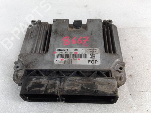 Computer motormanagement OPEL VECTRA C Estate (Z02) 1.9 CDTI (F35) (150 hp) 27483392