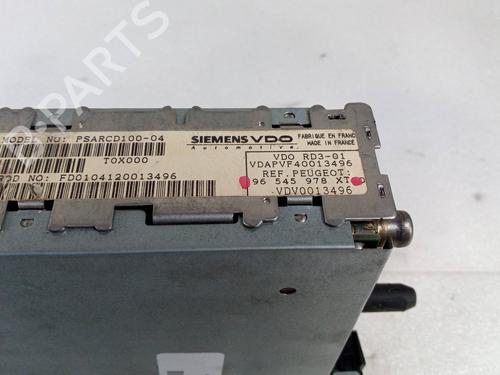 Radio TOYOTA AURIS (_E15_)  | BP23548818E6 