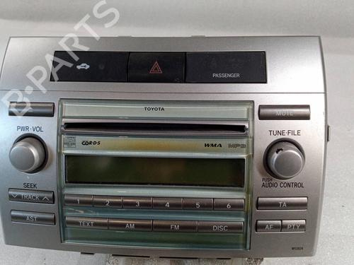 Used Radio TOYOTA COROLLA Verso (ZER_, ZZE12_, R1_) 1.8 (ZNR11_, ZNR11R) (129 hp) 23259133