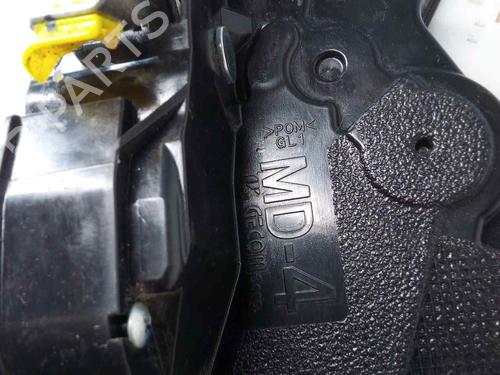 Front left lock TOYOTA YARIS (_P13_) 1.5 Hybrid (NHP130_, NHP130) | BP10505481C98 