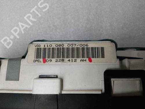 Kombiinstrument OPEL OMEGA B (V94) 3.0 V6 (F69, M69, P69) | BP15262268C47 