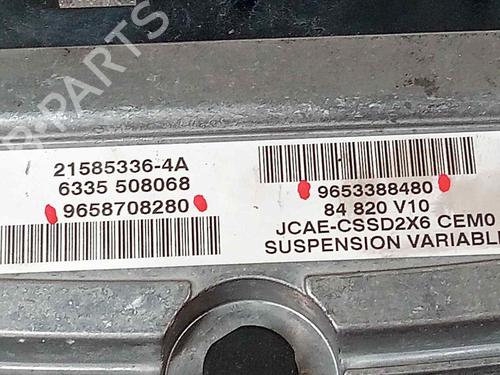 Engine control unit (ECU) CITROËN C6 (TD_) 2.7 HDi | BP17986966M57 