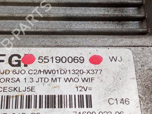 Engine control unit (ECU) OPEL CORSA C (X01) 1.3 CDTI (F08, F68) | BP30628361M57
