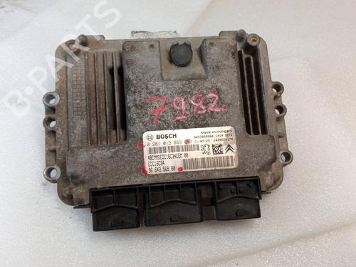 Engine control unit (ECU) PEUGEOT 307 (3A/C) 2.0 HDi 90 | BP20349627M57