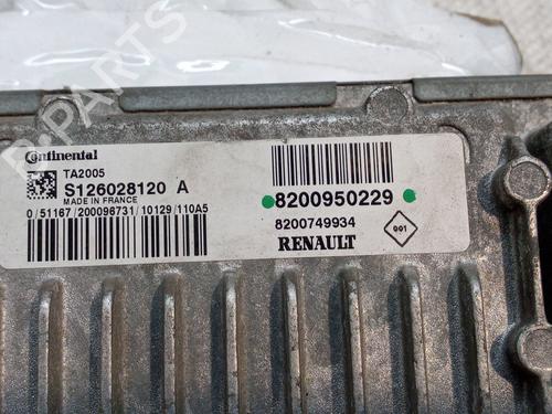 Engine control unit (ECU) RENAULT CLIO III (BR0/1, CR0/1) | BP34117539M57 - Image 3