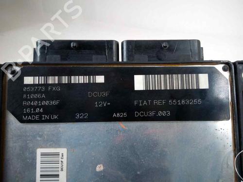 Engine control unit (ECU) FIAT DOBLO Box Body/MPV (223_) 1.2 (223ZXA1A) | BP10555933M57 