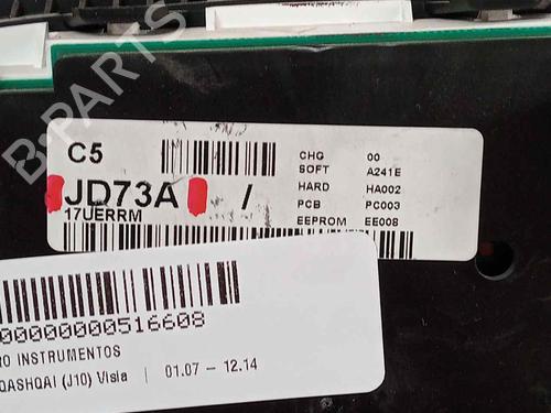 Instrument cluster NISSAN QASHQAI I (J10, NJ10)  | BP29291029C47 