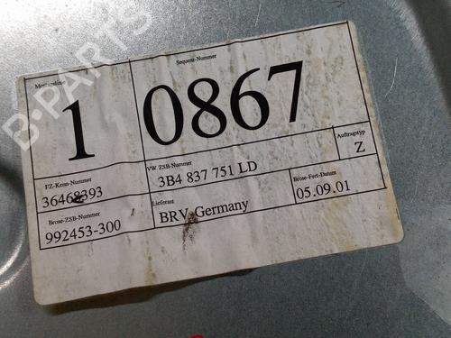 Left front window motor VW PASSAT B5.5 (3B3) 1.9 TDI | BP17585799E21 