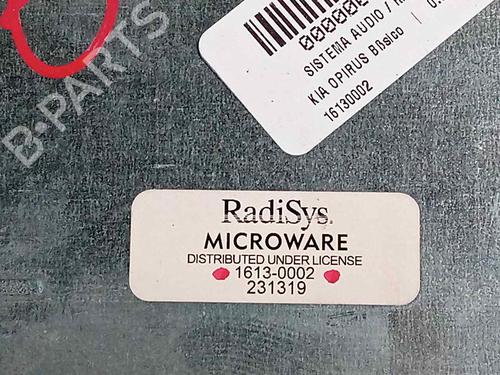 Radio KIA OPIRUS (GH) 3.5 | BP20851707E6 