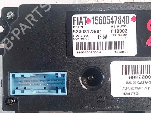 Climate control ALFA ROMEO 159 (939_) 1.9 JTDM 16V (939AXC1B, 939AXC12) | BP20489452I5 