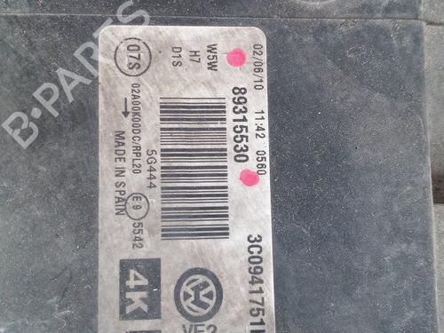 Left headlight VW PASSAT B6 Variant (3C5) | BP32439136C28