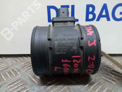 Mass air flow sensor OPEL INSIGNIA A (G09)  | BP7605876M95 