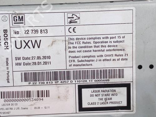 Electronic module OPEL ASTRA J (P10) | BP32724848M83 - Image 8