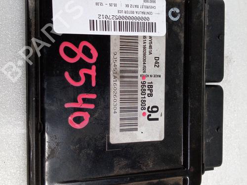 Used Engine control unit (ECU) CHEVROLET MATIZ (M200, M250) 1.0 (67 hp) 23390777