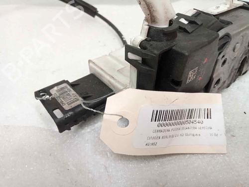 Front right lock CITROËN BERLINGO / BERLINGO FIRST Box Body/MPV (M_) 2.0 HDI 90 4WD (MBRHY, MCRHY) | BP15193255C97 