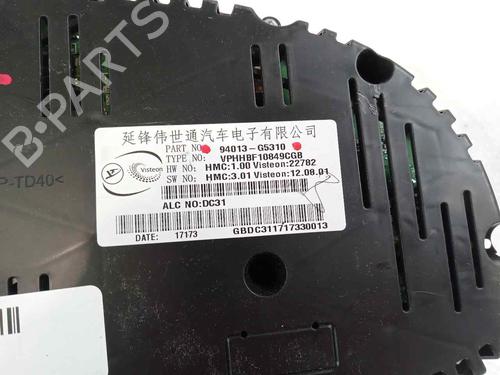 Instrument cluster KIA NIRO I (DE) 1.6 GDI Plug-in Hybrid | BP25996216C47 