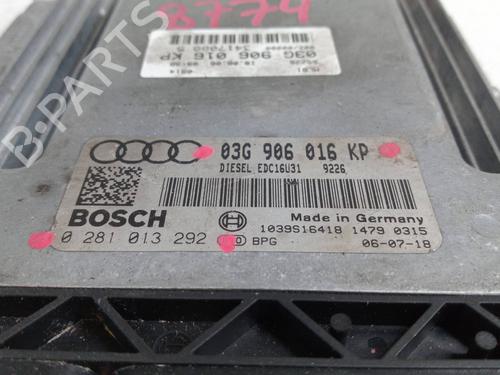 Engine control unit (ECU) AUDI A4 B7 Avant (8ED) 2.0 TDI quattro | BP24437564M57 