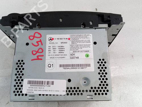 Radio MERCEDES-BENZ A-CLASS (W169) A 180 CDI (169.007, 169.307) | BP24199886E6 