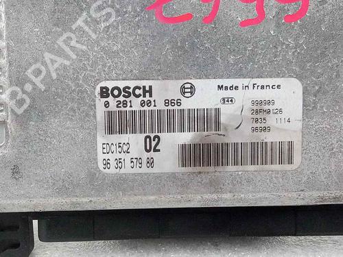 Engine control unit (ECU) PEUGEOT 206 Hatchback (2A/C) 2.0 HDI 90 | BP16716125M57 