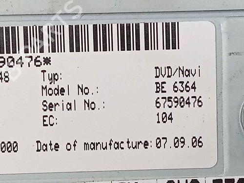Bilradio AUDI A6 C6 (4F2) 3.0 TDI quattro | BP17590262E6 