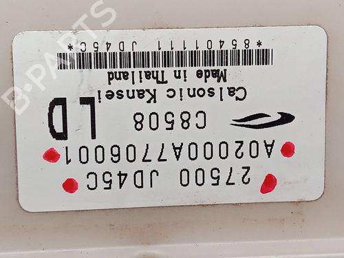 AC Styreenhet / Manøvreringsenhet NISSAN QASHQAI / QASHQAI +2 I (J10, NJ10, JJ10E)  | BP15262357I5 