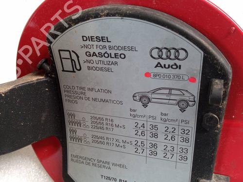 Klapa wlewu paliwa AUDI A3 (8P1) 2.0 TDI 16V | BP24802527C131 