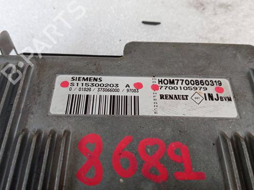 Engine control unit (ECU) RENAULT MEGANE I (BA0/1_) | BP24593476M57