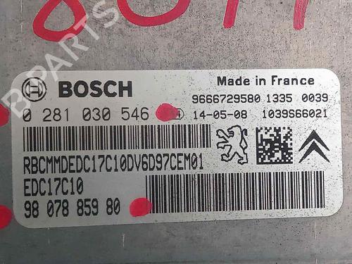 Computer motormanagement CITROËN BERLINGO MULTISPACE (B9) 1.6 HDi 75 16V | BP20333814M57 