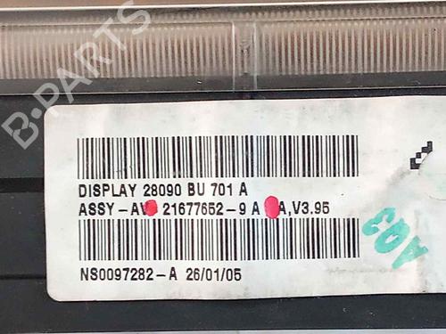 Display monitor NISSAN ALMERA II Hatchback (N16) 1.5 dCi | BP18783573C48