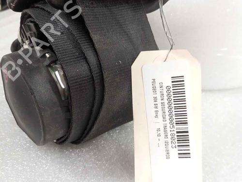 Rear left seatbelt PEUGEOT 308 SW I (4E_, 4H_) 1.6 HDi | BP18346629I29 
