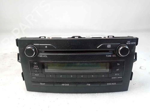Used Radio TOYOTA AURIS (_E15_) [2006-2013]  18866001