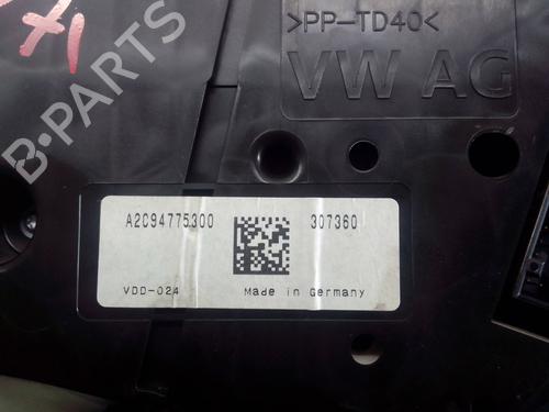 Instrument cluster VW GOLF VII Variant (BA5, BV5)  | BP8196004C47 