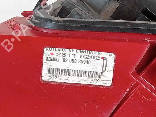 Right taillight RENAULT CLIO III (BR0/1, CR0/1)  | BP24237392C35 