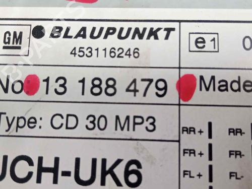 Radio OPEL VECTRA C Estate (Z02) 2.8 V6 Turbo (F35) | BP23229587E6 