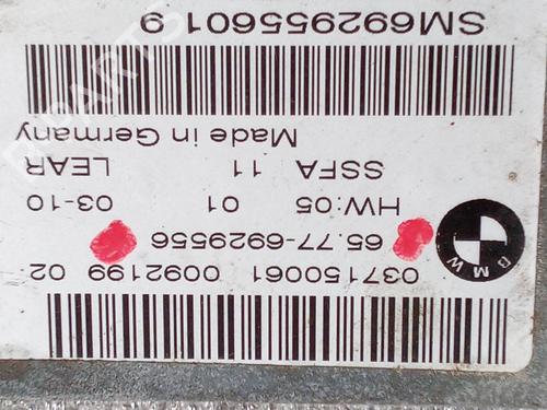 ECU airbags BMW 7 (E65, E66, E67) 735 i, Li | BP32721887M53 - Image 2