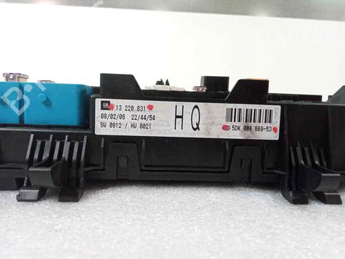Fuse box OPEL ZAFIRA / ZAFIRA FAMILY B (A05) 1.9 CDTI (M75) | BP13646552E1 