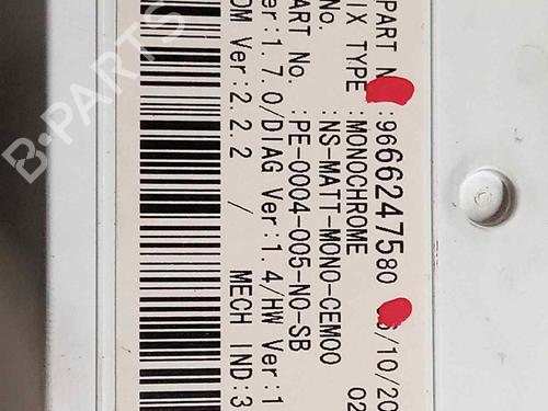 Kombiinstrument PEUGEOT 3008 I MPV (0U_) 1.6 HDi | BP30625833C47