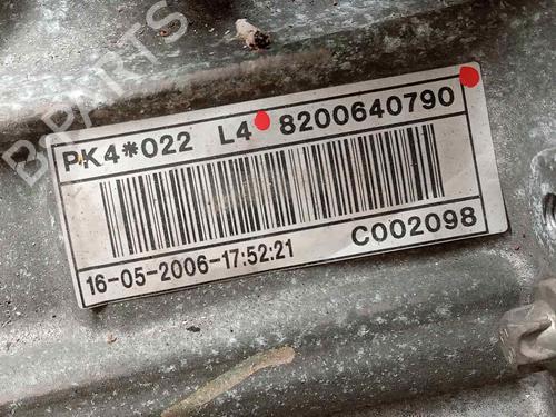 Gearbox RENAULT GRAND SCÉNIC II (JM0/1_) 1.9 dCi (JM14) | BP17128009M3 