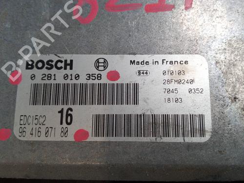 Engine control unit (ECU) CITROËN XSARA PICASSO (N68) 1.6 HDi | BP22520355M57