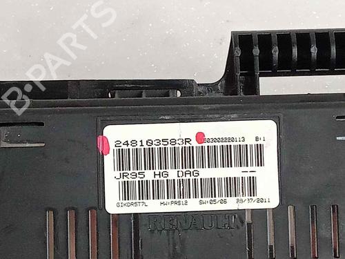 Instrument cluster RENAULT SCÉNIC III (JZ0/1_)  | BP20329906C47