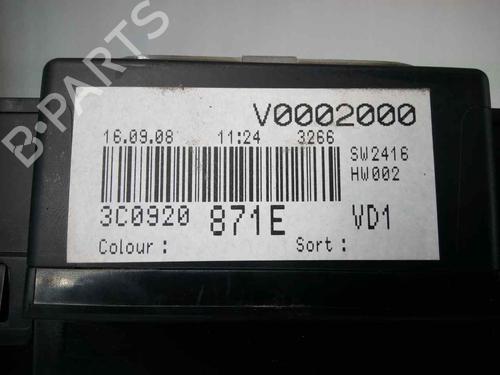 Instrument cluster VW PASSAT B6 Variant (3C5)  | BP10295173C47 