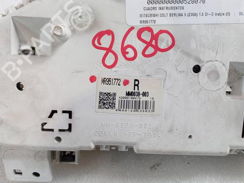 Instrument cluster MITSUBISHI COLT VI (Z3_A, Z2_A) 1.5 DI-D (Z39A) | BP27236219C47 