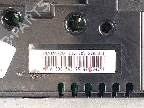 Instrument cluster MERCEDES-BENZ C-CLASS T-Model (S203) C 220 CDI (203.208) | BP20332430C47 