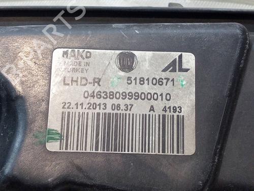 Right headlight FIAT DOBLO Cargo (263_) | BP37667868C29 - Image 3