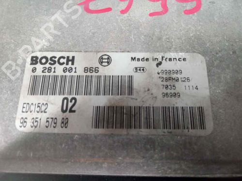 Engine control unit (ECU) PEUGEOT 206 Hatchback (2A/C) 2.0 HDI 90 | BP16716125M57 