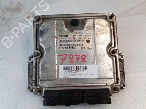 Used Engine control unit (ECU) CHRYSLER VOYAGER IV (RG, RS) 2.5 CRD (141 hp) 20349629
