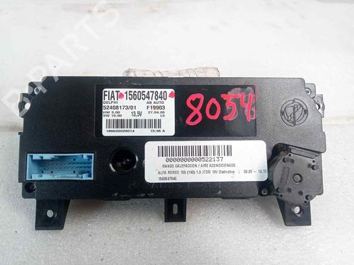 Climate control ALFA ROMEO 159 (939_) 1.9 JTDM 16V (939AXC1B, 939AXC12) | BP20489452I5 